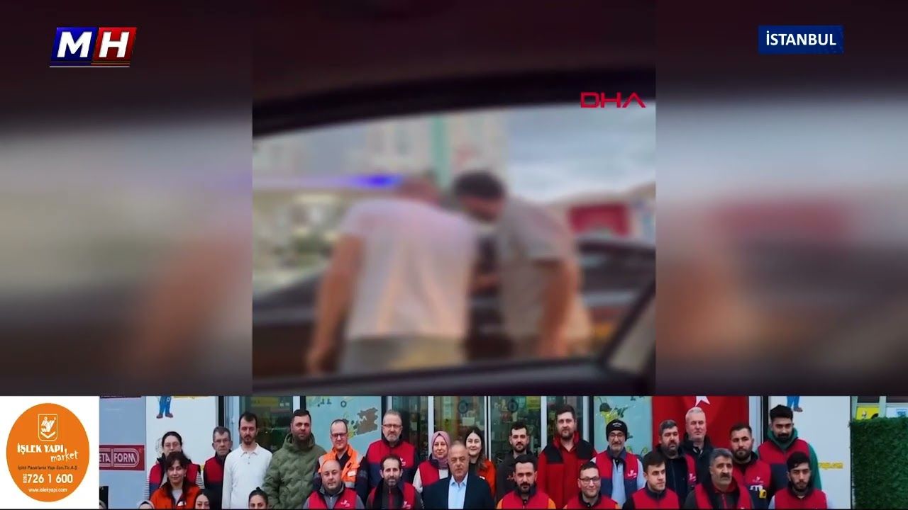 İlk ben geçeceğim tartışması kameralarda