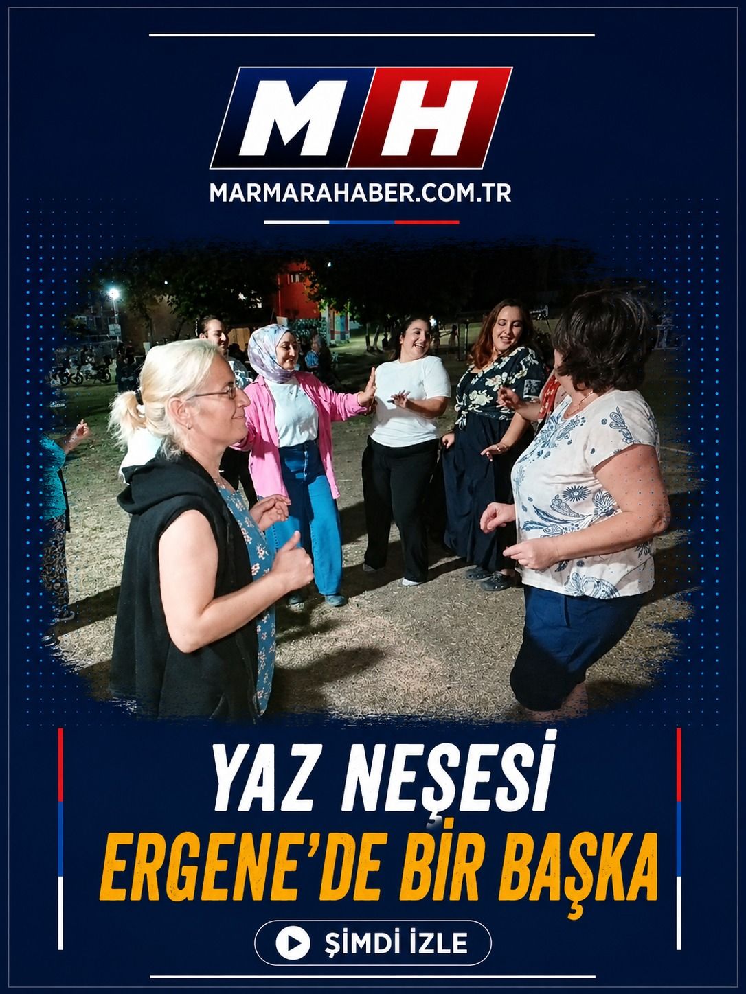 Ergene'de yaz neşesi tüm parklarda