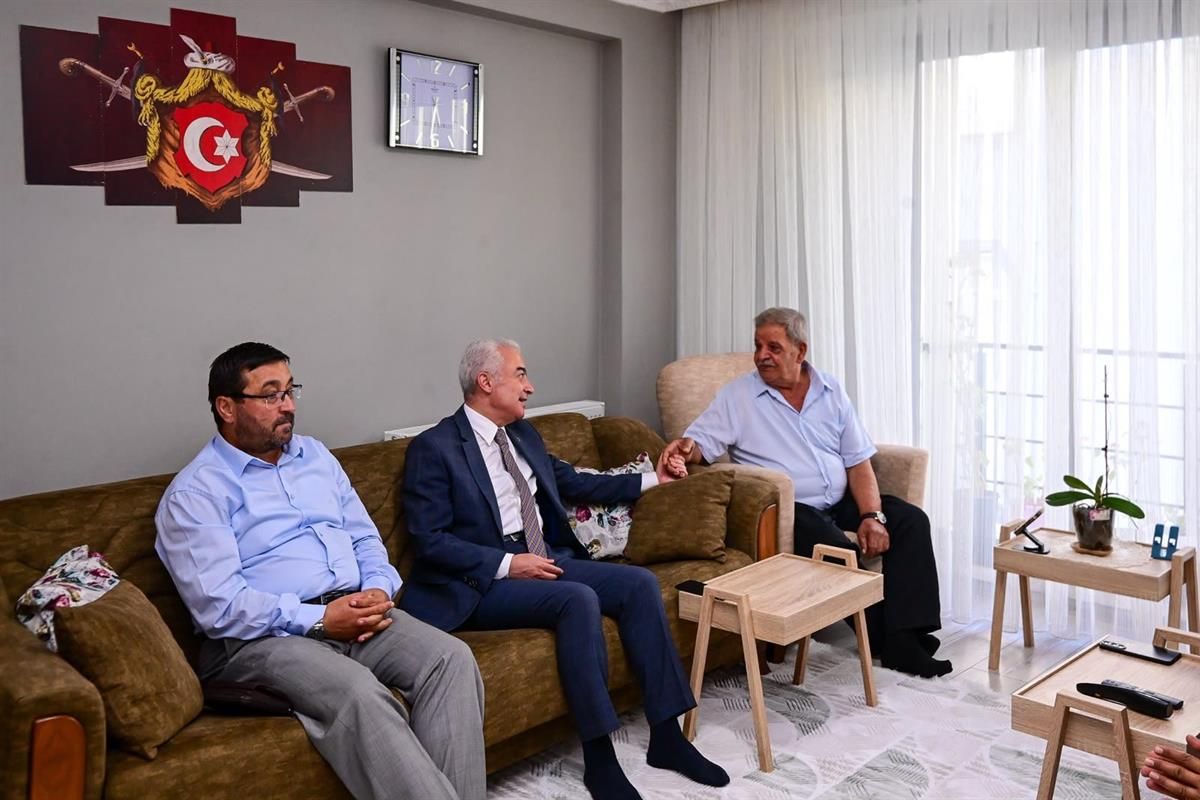 Vali Turan’dan Kıbrıs Gazisine ziyaret