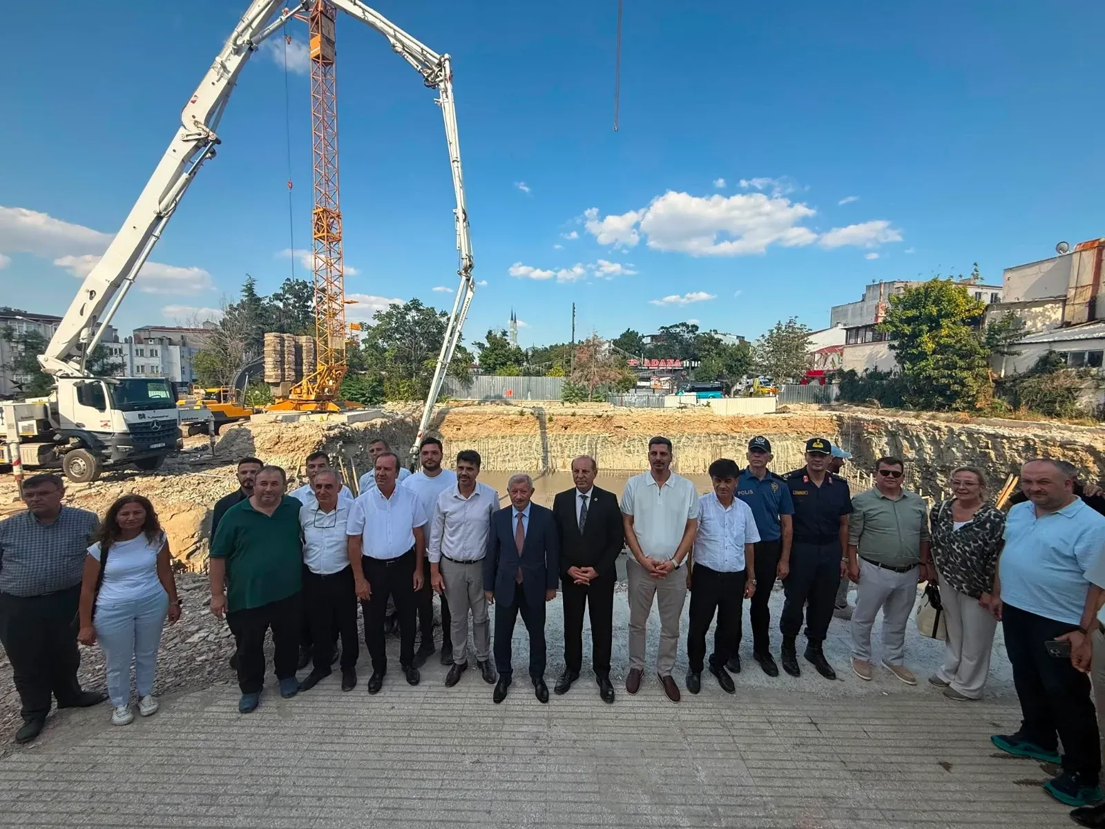 Yeni hükümet konağı inşaatının temeli atıldı