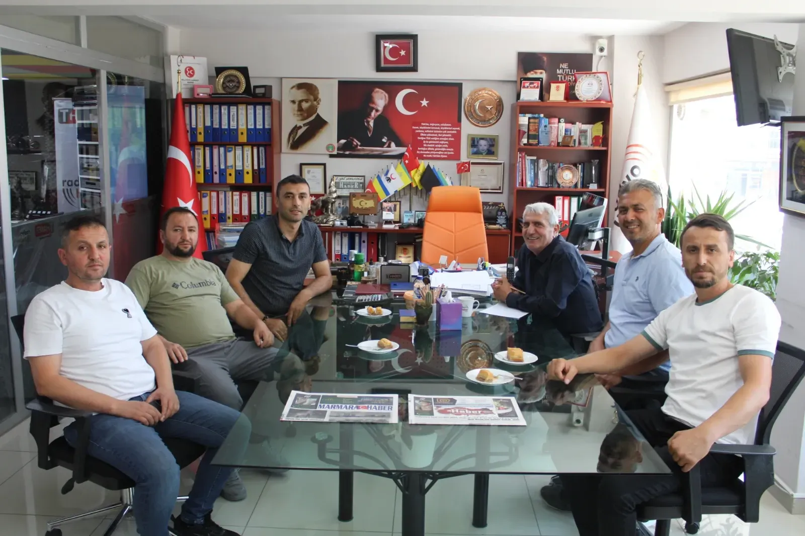 Vezirköprülüler Derneği’nden Marmara Haber’e ziyaret