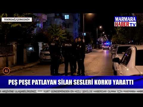 İSTASYON MAHALLESİ’NDE GECE MESAİSİ: PEŞ PEŞE PATLAYAN SİLAH SESLERİ KORKU YARATTI