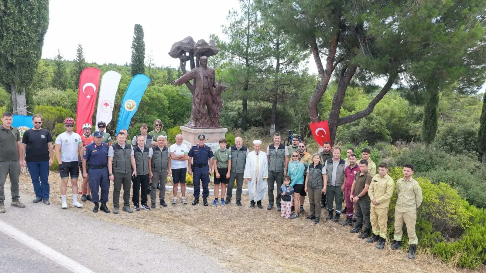 Şehit olan bölge müdürü törenle anıldı