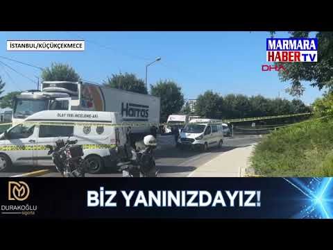 Kamyonun çarptığı kadın hayatını kaybetti