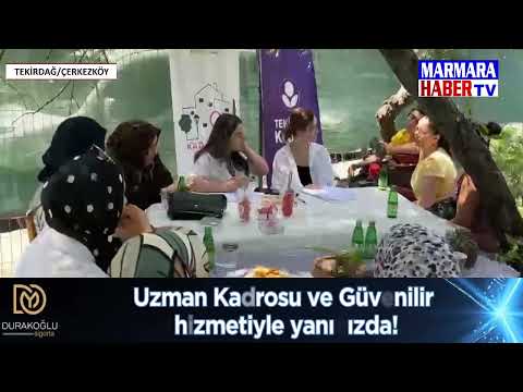 Kadın mahalle meclisleri Çerkezköy'de başladı
