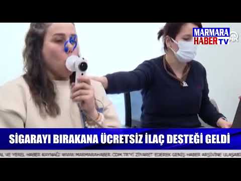 Sigarayı bırakana ücretsiz ilaç desteği geldi