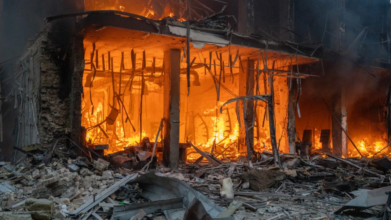 Ukrayna: Rusya'nın Kiev'e düzenlediği saldırıda 8 kişi öldü, 33 kişi yaralandı