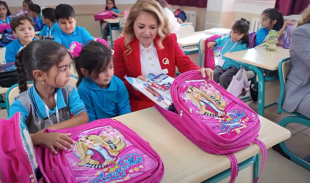 Ergene’de öğrencilere çanta ve kırtasiye desteği