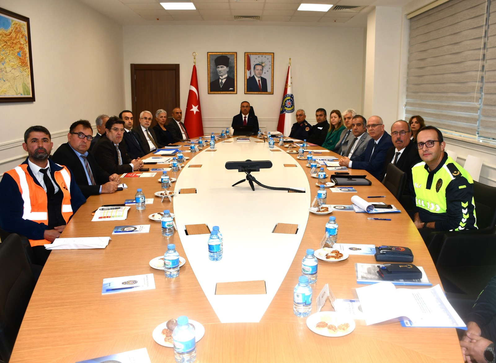 Tekirdağ’da trafik güvenliği için kurumlar aynı masada