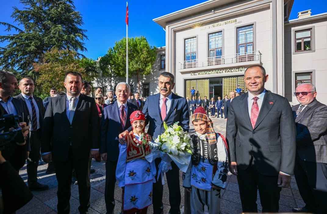 Bakan Tekin, eğitimdeki başarı tablosunu Kırklareli’nden paylaştı