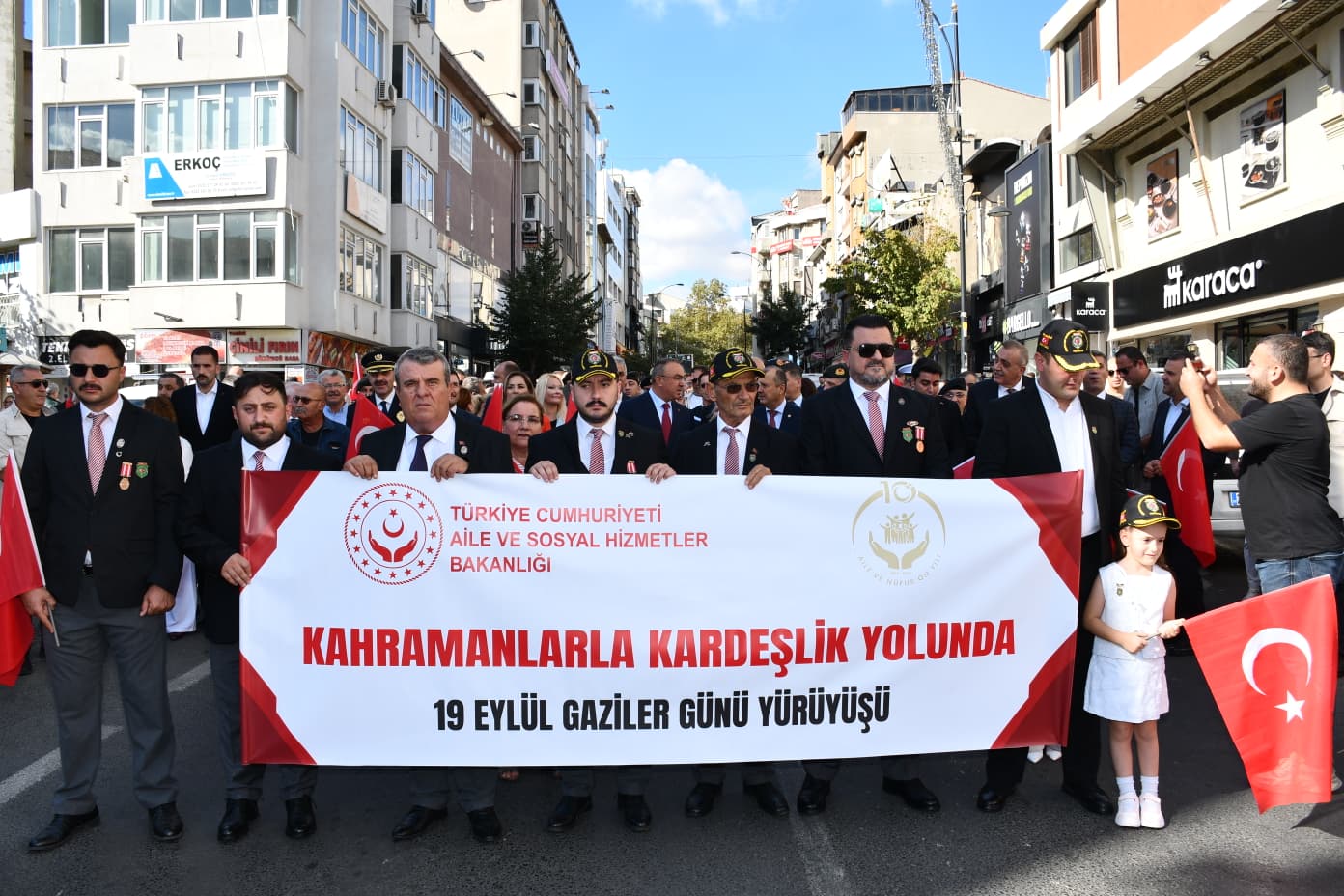 Tekirdağ’da Gaziler Günü’nde vefa ve birlik yürüyüşü