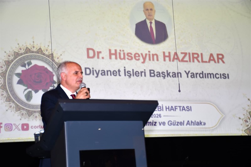 Peygamberimizin örnek hayatı Çorlu’da anlatıldı