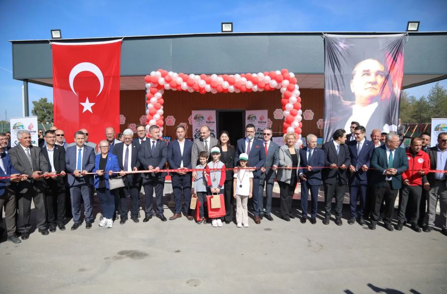 Edirne’de sahipsiz hayvanlar için 42 dönümlük yeni yaşam alanı