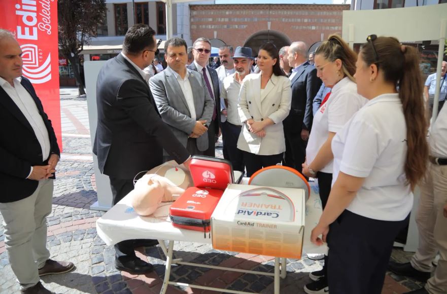 Edirne’nin 5 noktasına hayat kurtaran cihaz yerleştirilecek