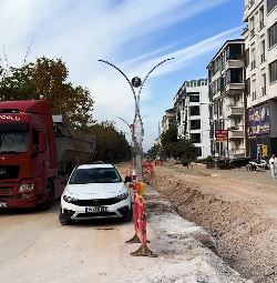 Edirne Caddesi’nin altyapısı baştan aşağı yenileniyor