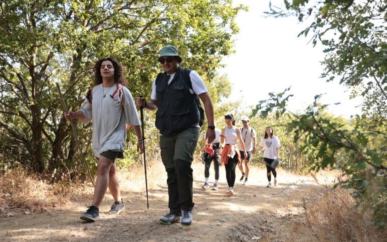 Kapaklı’dan Ganoslara 8,6 kilometrelik doğa çıkarması