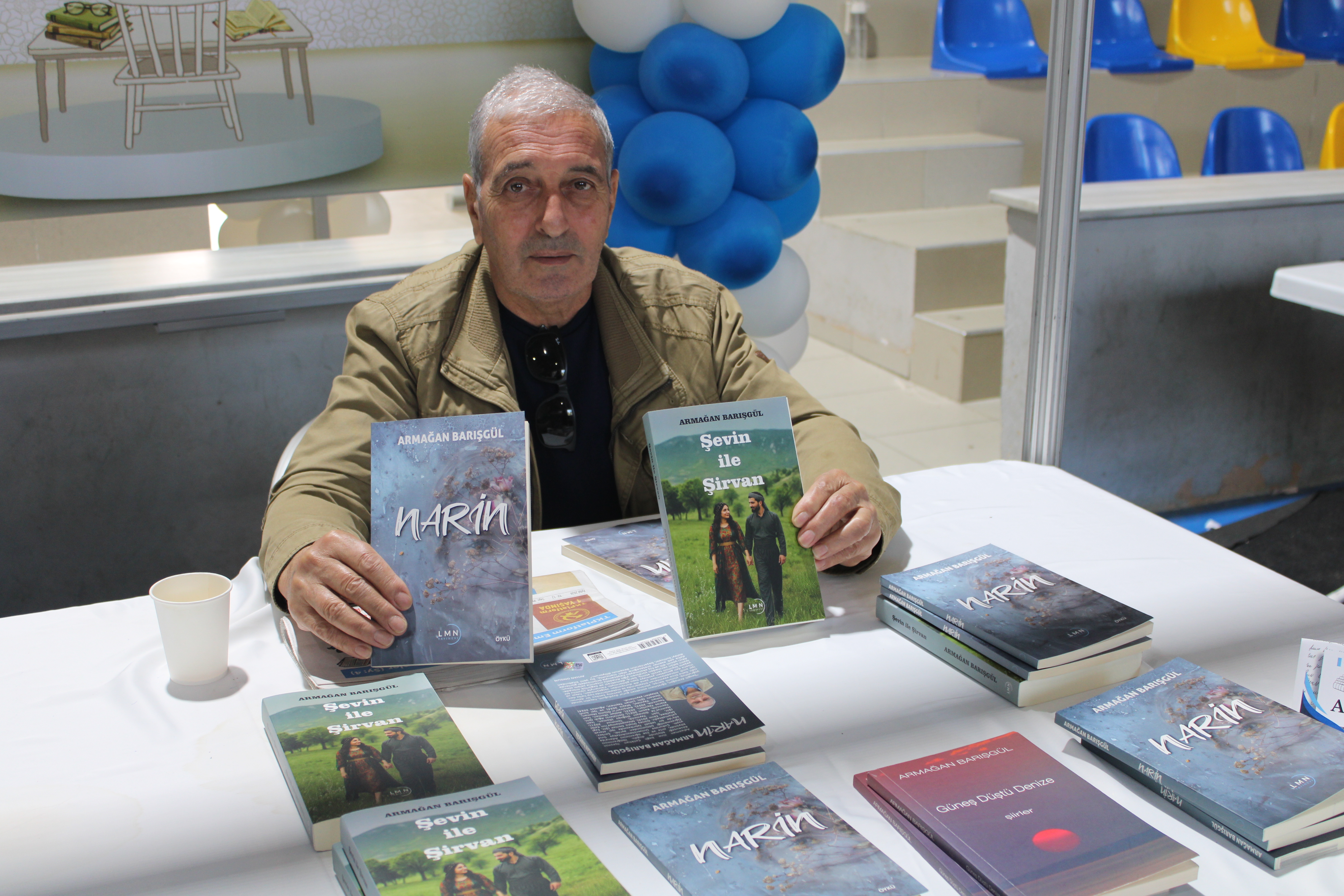 Armağan Barışgül, 2. Kitap Fuarı’nda yerini aldı