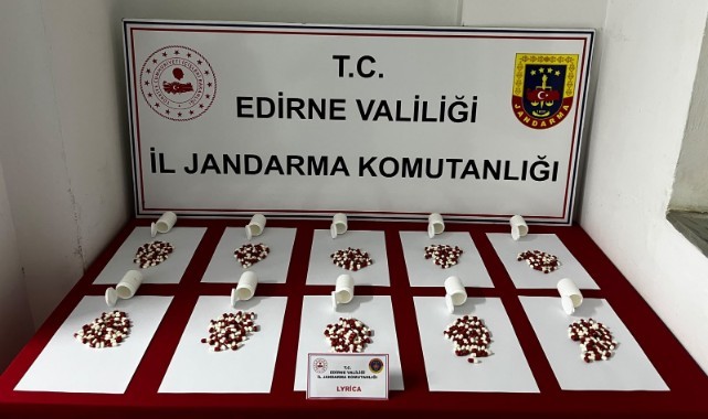 UZUNKÖPRÜ’DE UYUŞTURUCU OPERASYONU! 568 HAPLA YAKALANAN ŞÜPHELİ ADLİYEYE SEVK EDİLDİ