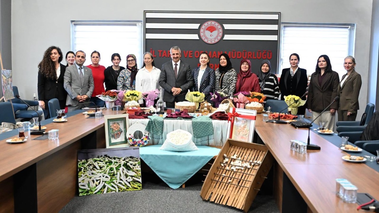 Vali Sezer, tarımın kadın kahramanlarıyla buluştu