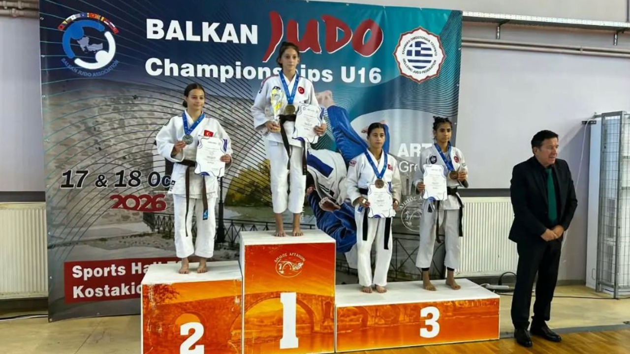 Balkan Judo Şampiyonası’nda Balkan ikincisi oldu