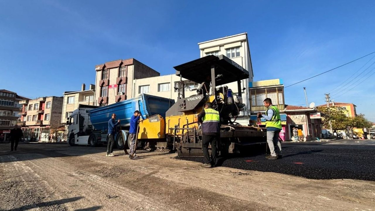 Meriç’te altyapı tamam, asfalt çalışmaları sürüyor