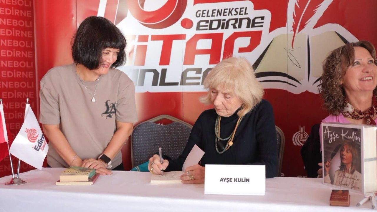 Ayşe Kulin, Edirne’de okurlarıyla buluştu