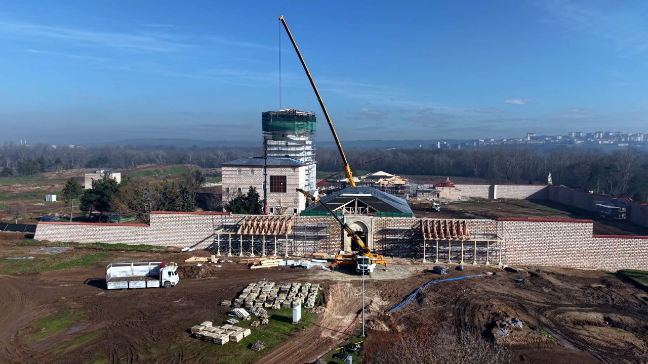 Tarihi Edirne Sarayı'nda açılış için geri sayım