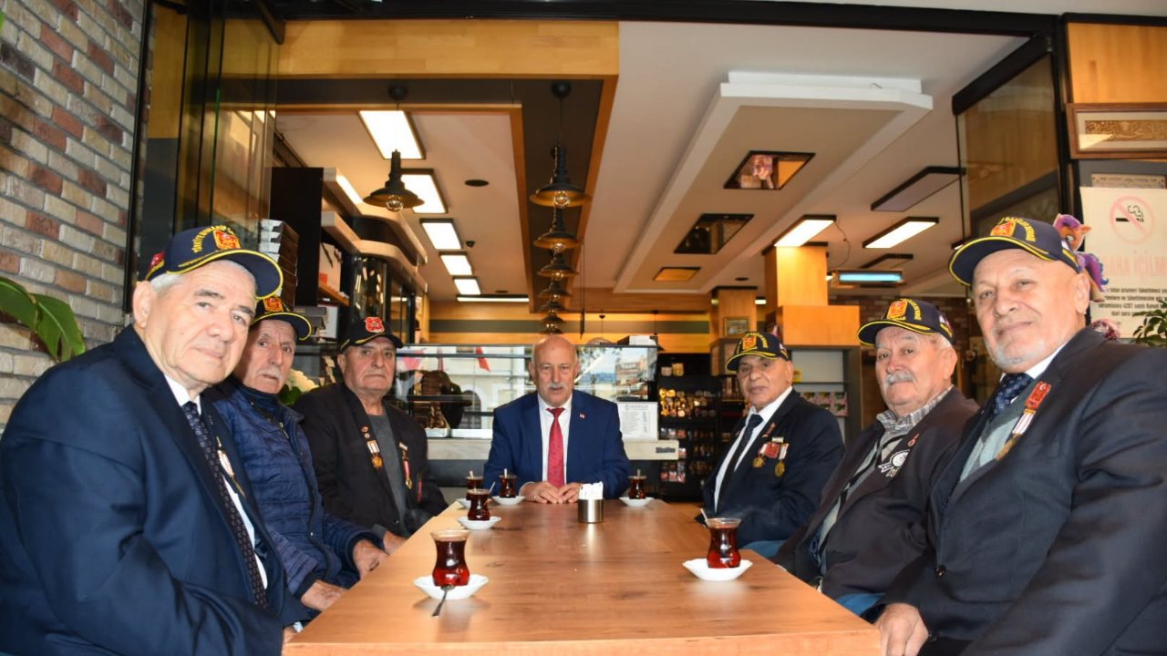 Başkan Türel, gazilerle buluştu