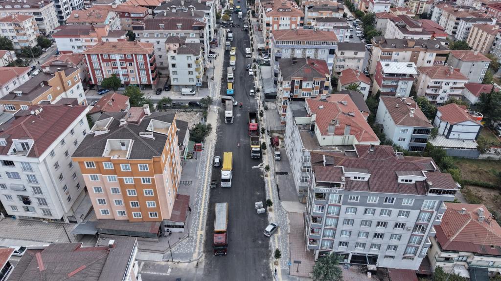 Çerkezköy’de üç noktada ulaşım çalışması