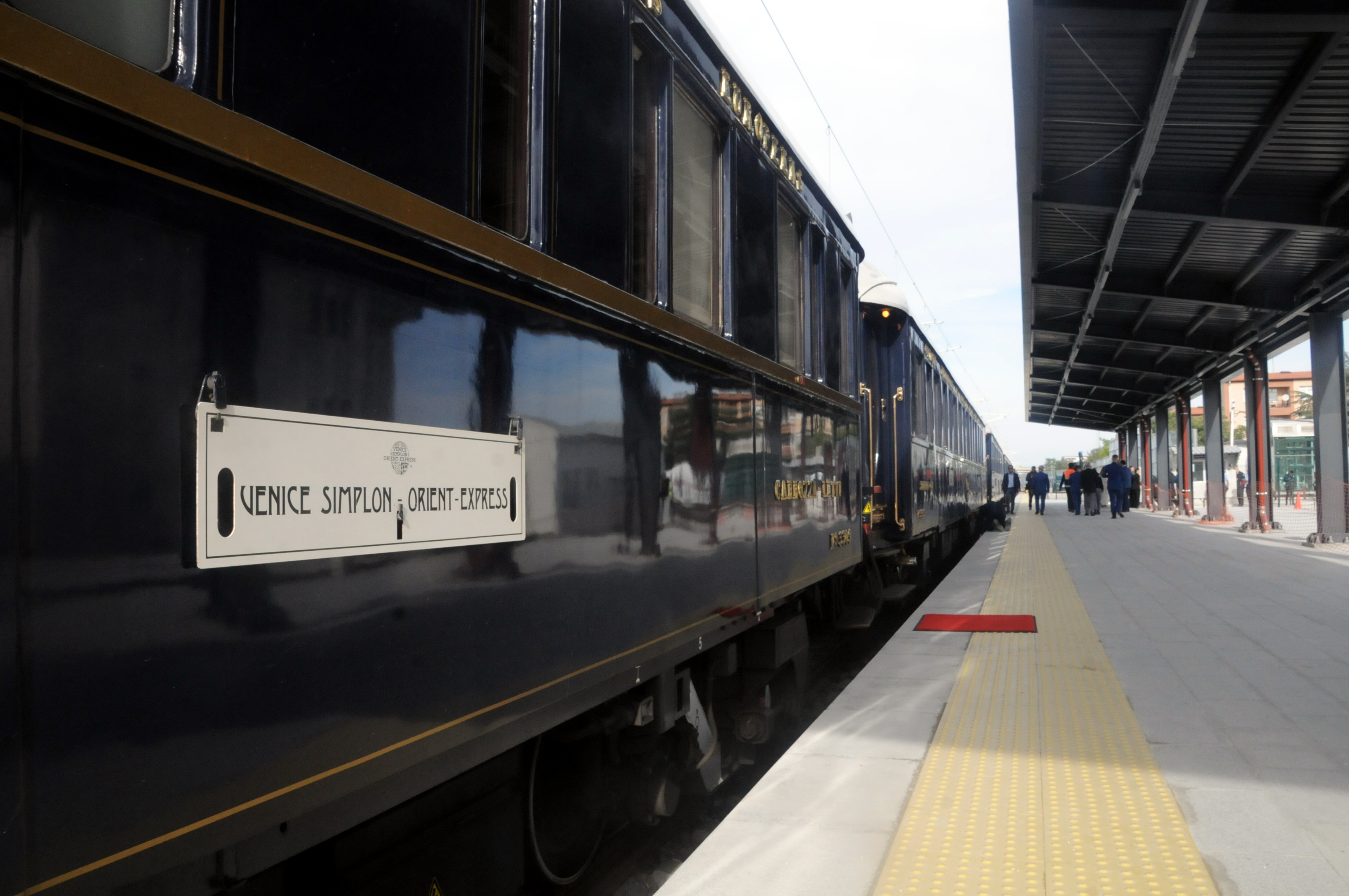 Tarihi Orient Express, 70 yolcusuyla Edirne’ye ulaştı