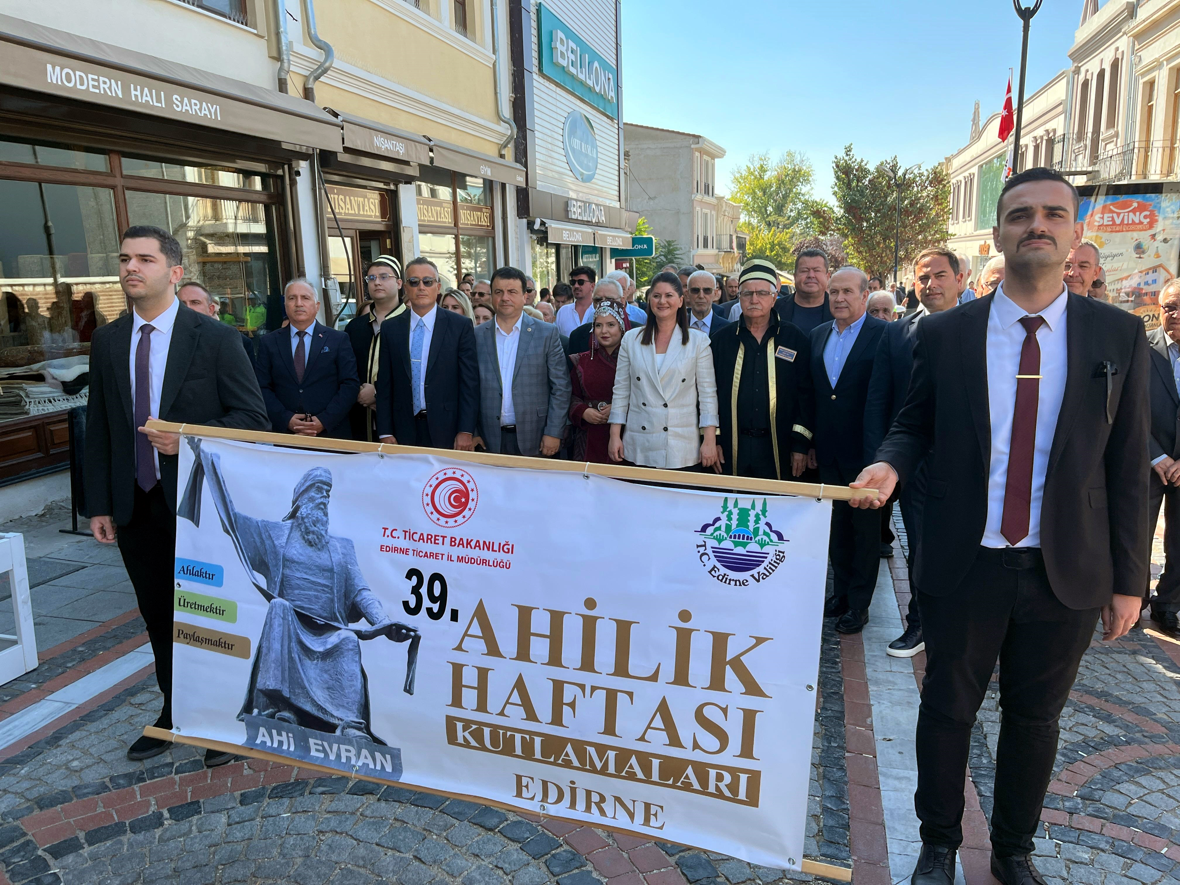 Edirne’de Ahilik Haftası başladı: 42 yıllık ustadan gençlere meslek dersi