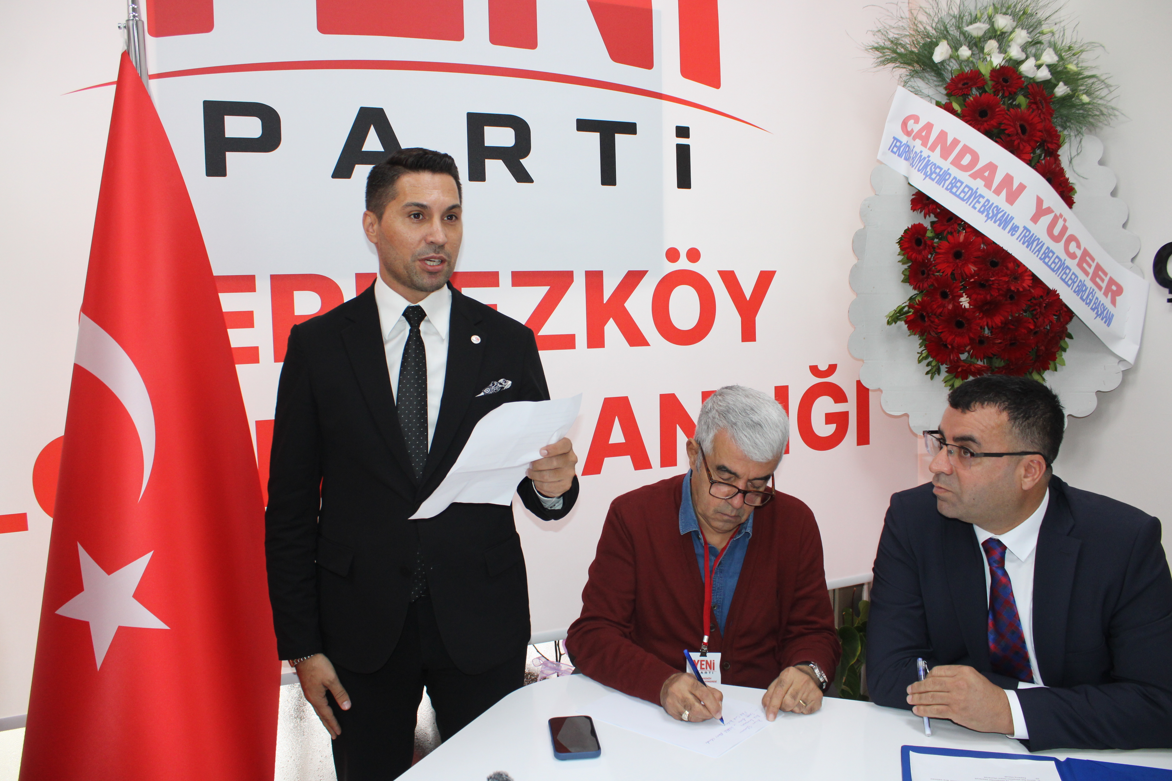 Yeni Parti Çerkezköy’de Sedat Çolak’la yola devam