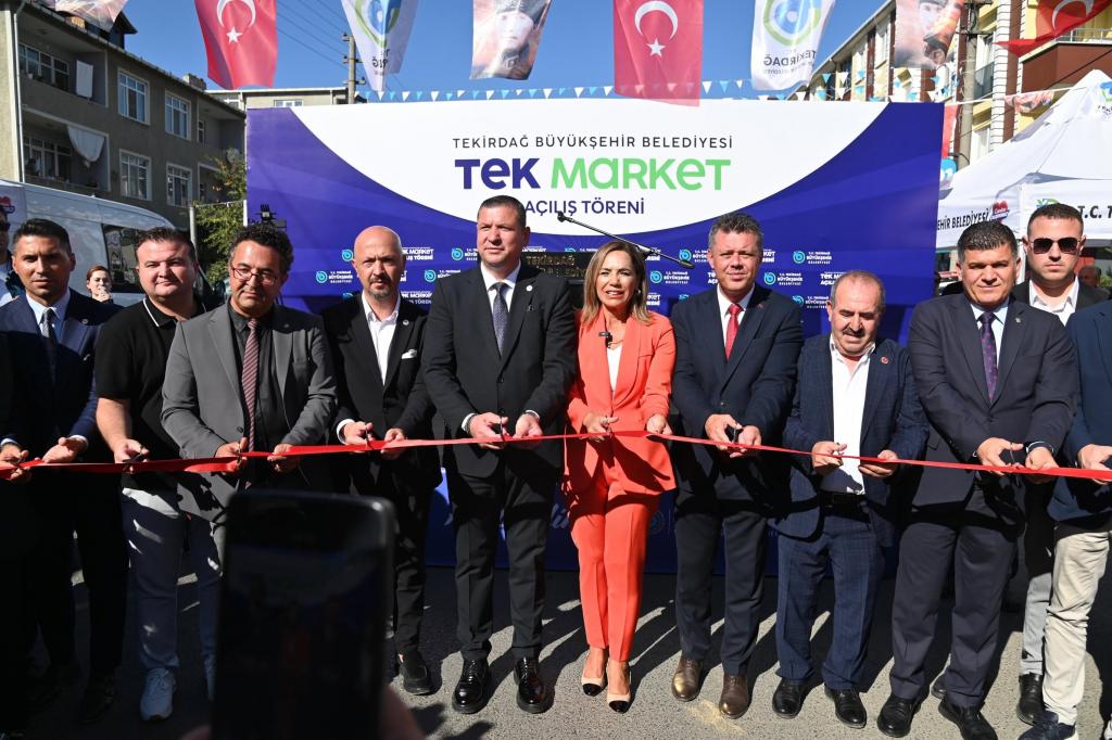 Büyükşehirden Ergene’ye TEK Market, TEK Ekmek ve yeni hizmet merkezi