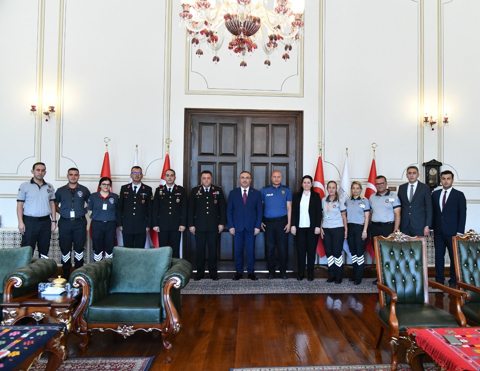 Vali Soytürk, özel güvenlik görevlilerini ağırladı