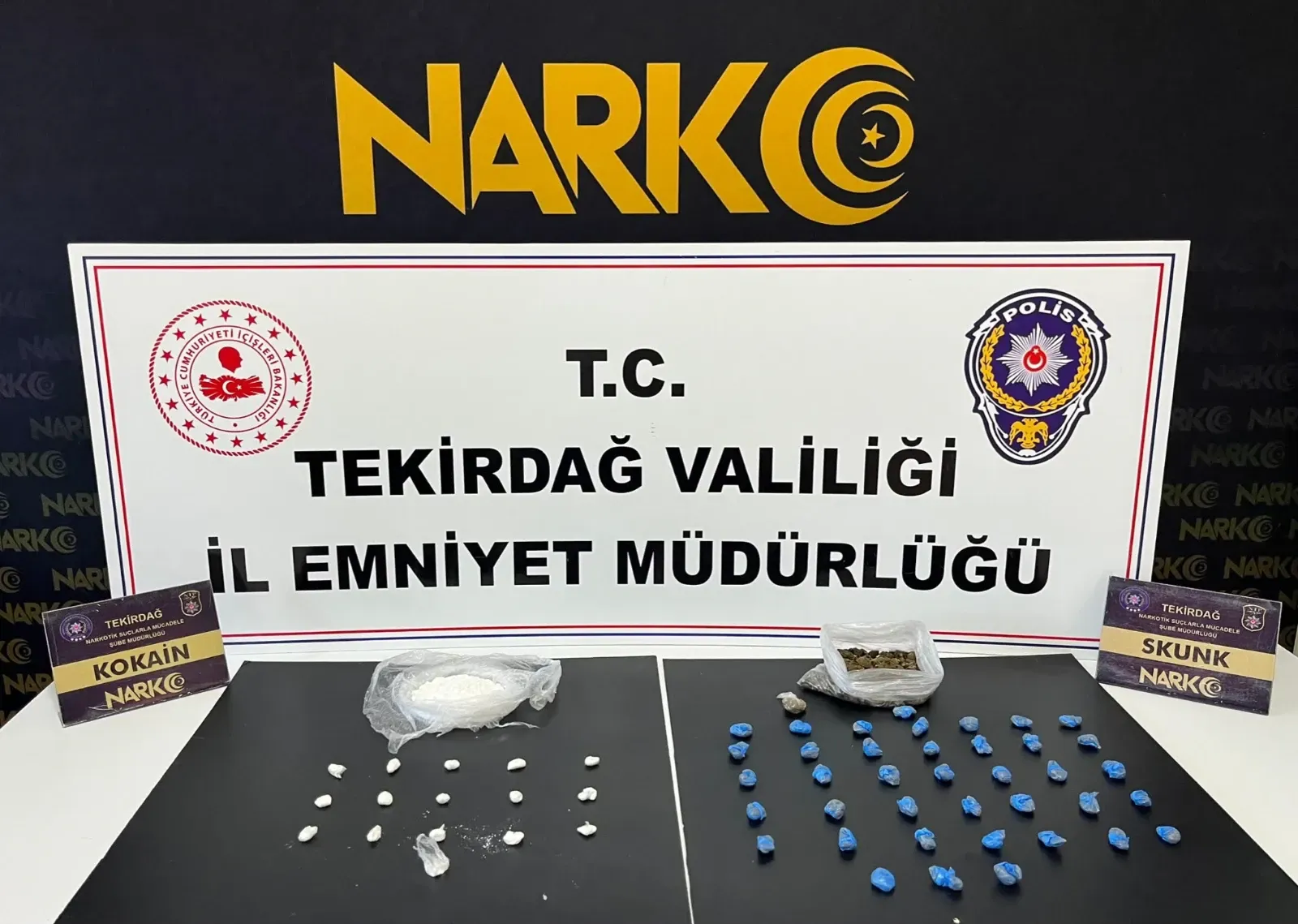 Tekirdağ’da zehir tacirlerine geçit yok!