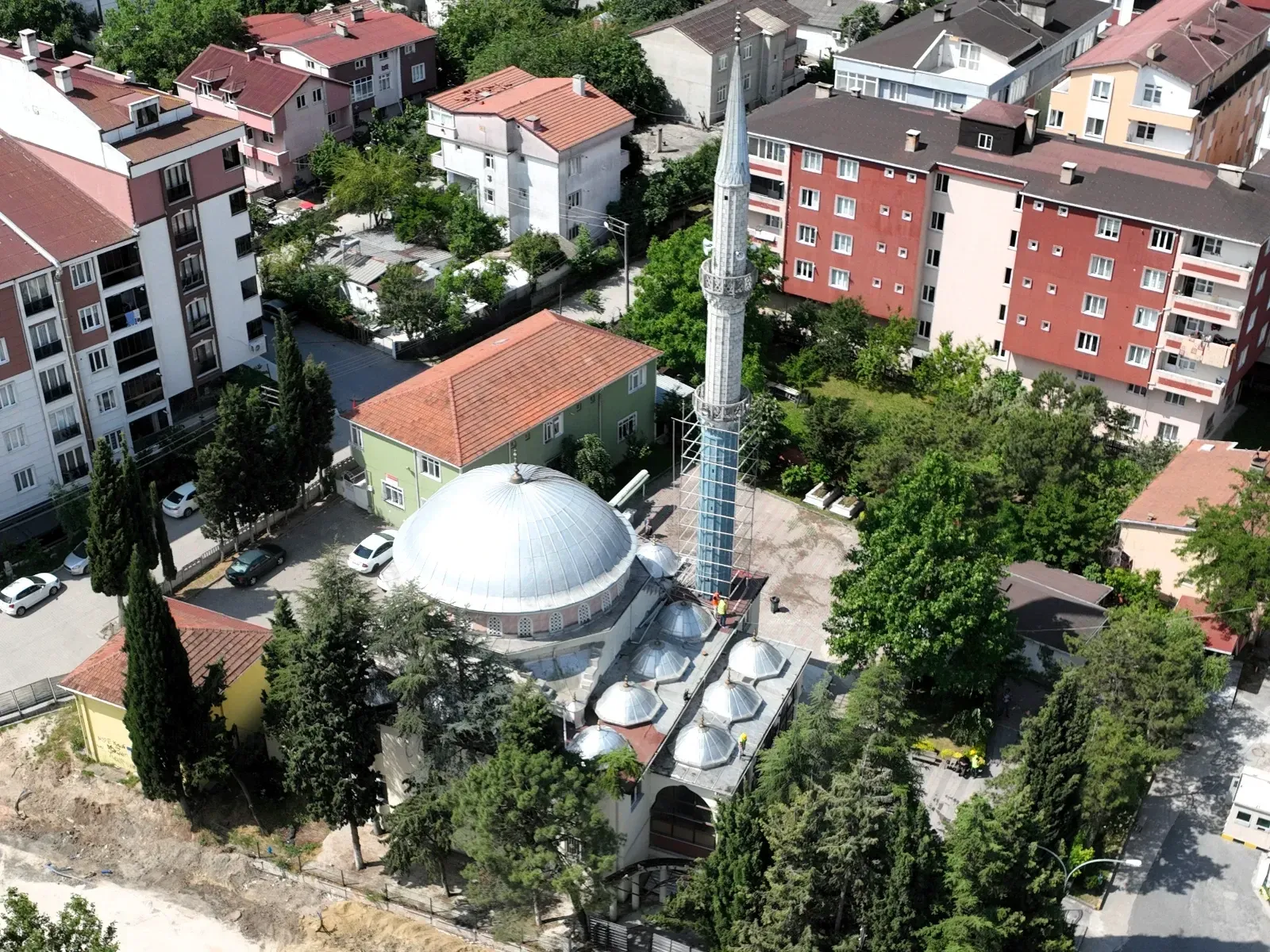 Veliköy Camii, yeni görünüme kavuşuyor