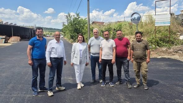 Malkara Küçük Sanayi Sitesi’nde asfalt hamlesi