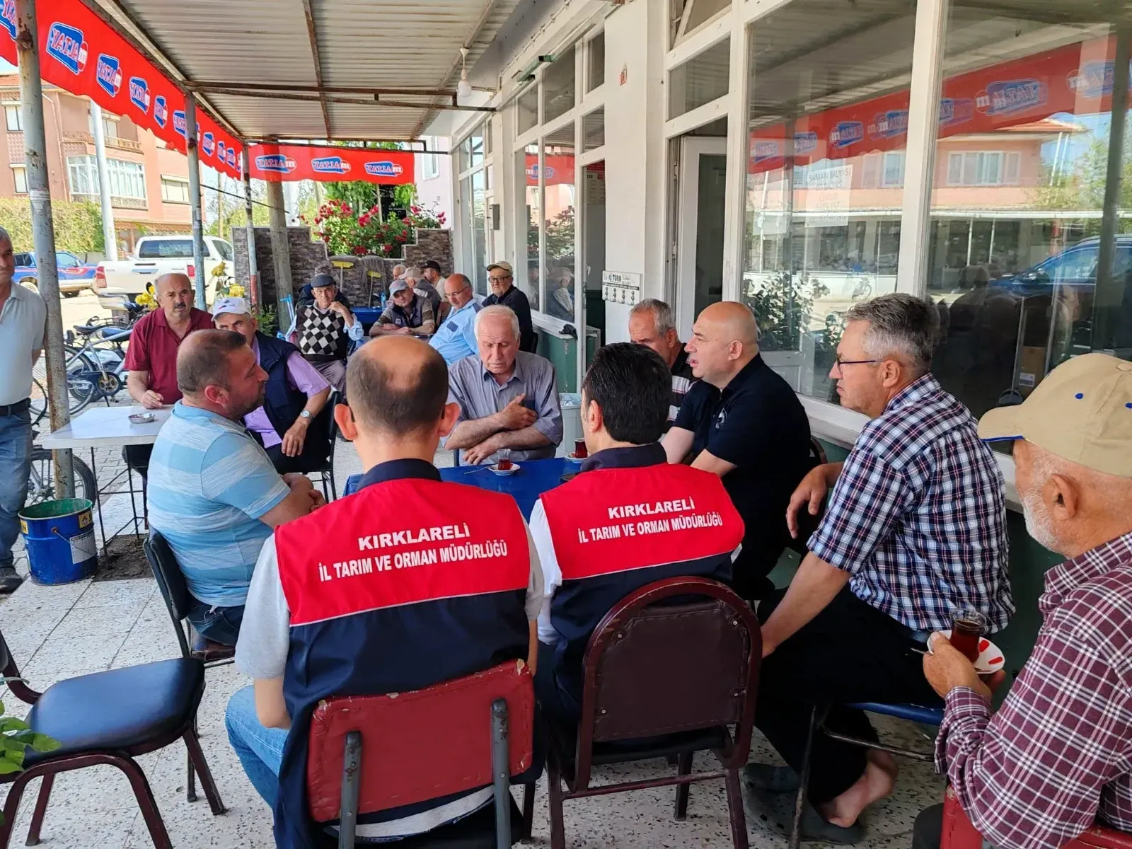 İl Müdürü Karaca, çiftçilerle buluştu