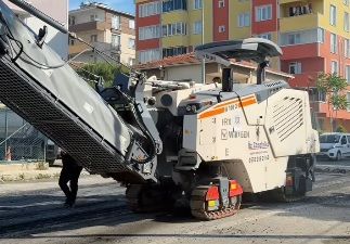Çerkezköy’de asfalt çalışmaları devam ediyor