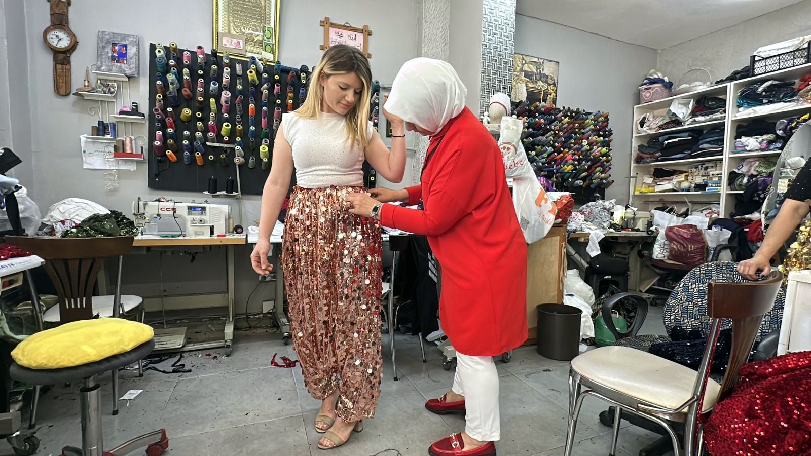 Şalvar gecesi kültürü, terzilerde hareketliliği artırdı