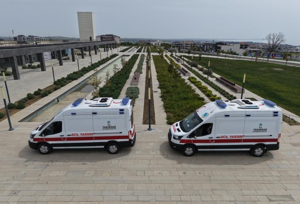 Acil Müdahale Ambulansları hizmete alındı