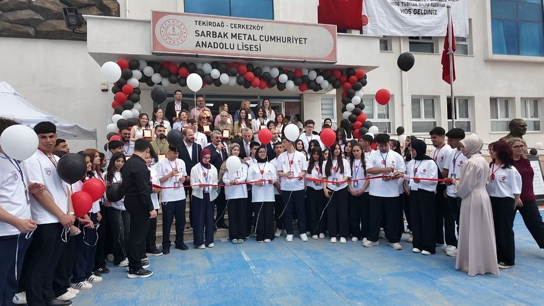 Çerkezköy’de geleceğin bilim insanları projeleriyle göz doldurdu