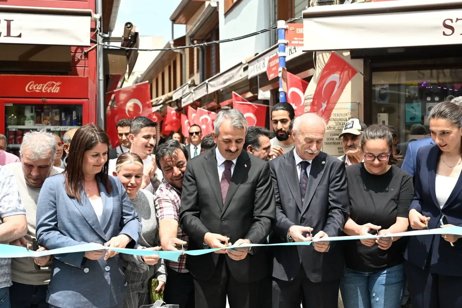 Terziciler Sokağı (Dar Çarşı) yeni yüzüne kavuştu