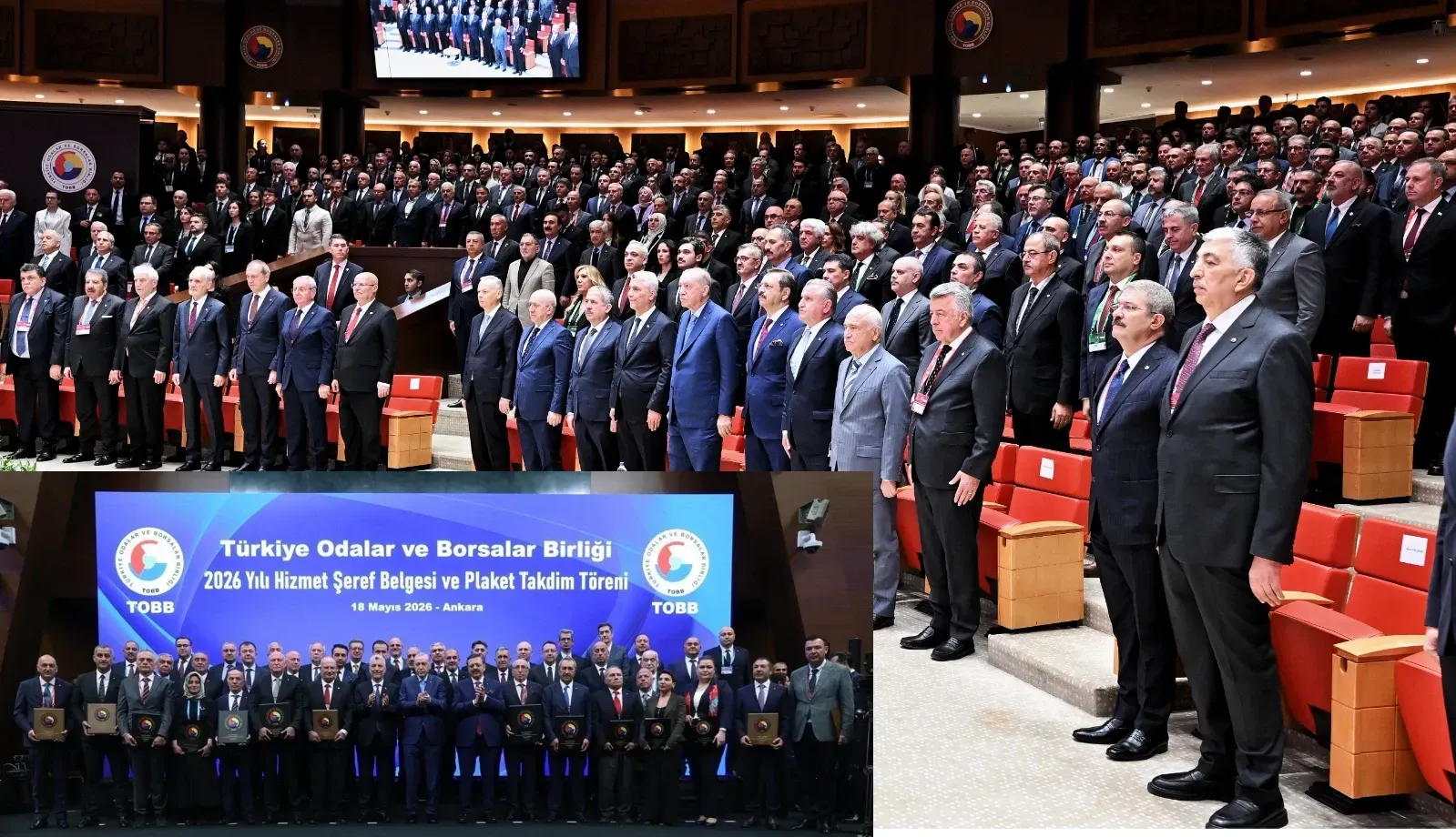 TOBB töreninde Kırklareli TSO’ya büyük onur