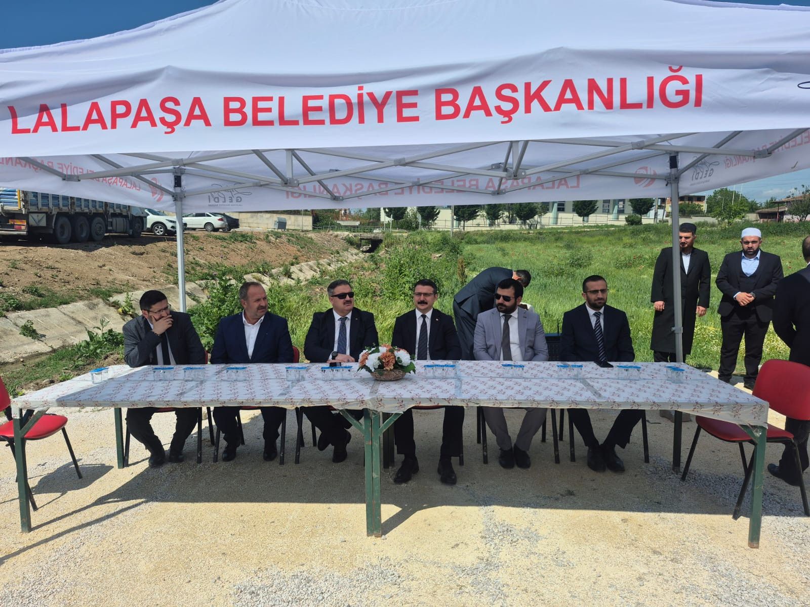 Lalapaşa İlçe Müftülüğü Hizmet Binası törenle açıldı