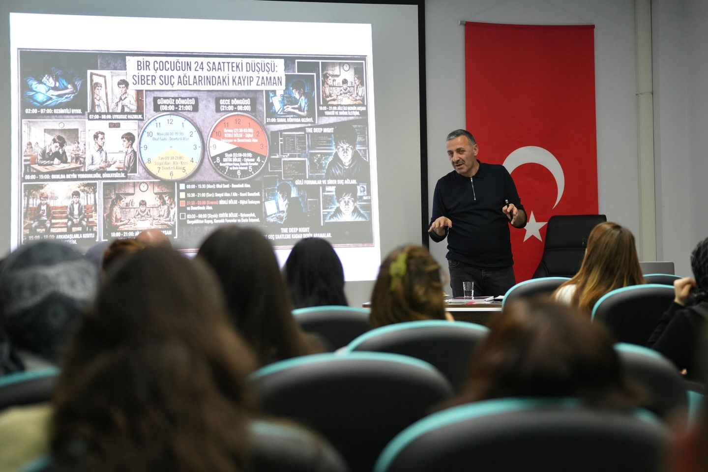Tekirdağ polisinden gençlere kalkan