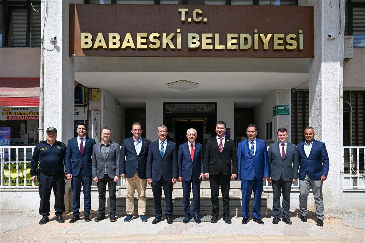Vali Turan’dan Babaeski Belediyesi’ne ziyaret