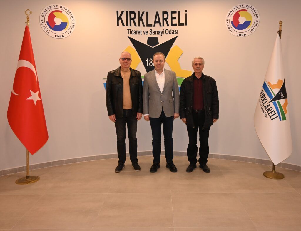 Dibek ve Çağlayan’dan Kırklareli TSO’ya ziyaret