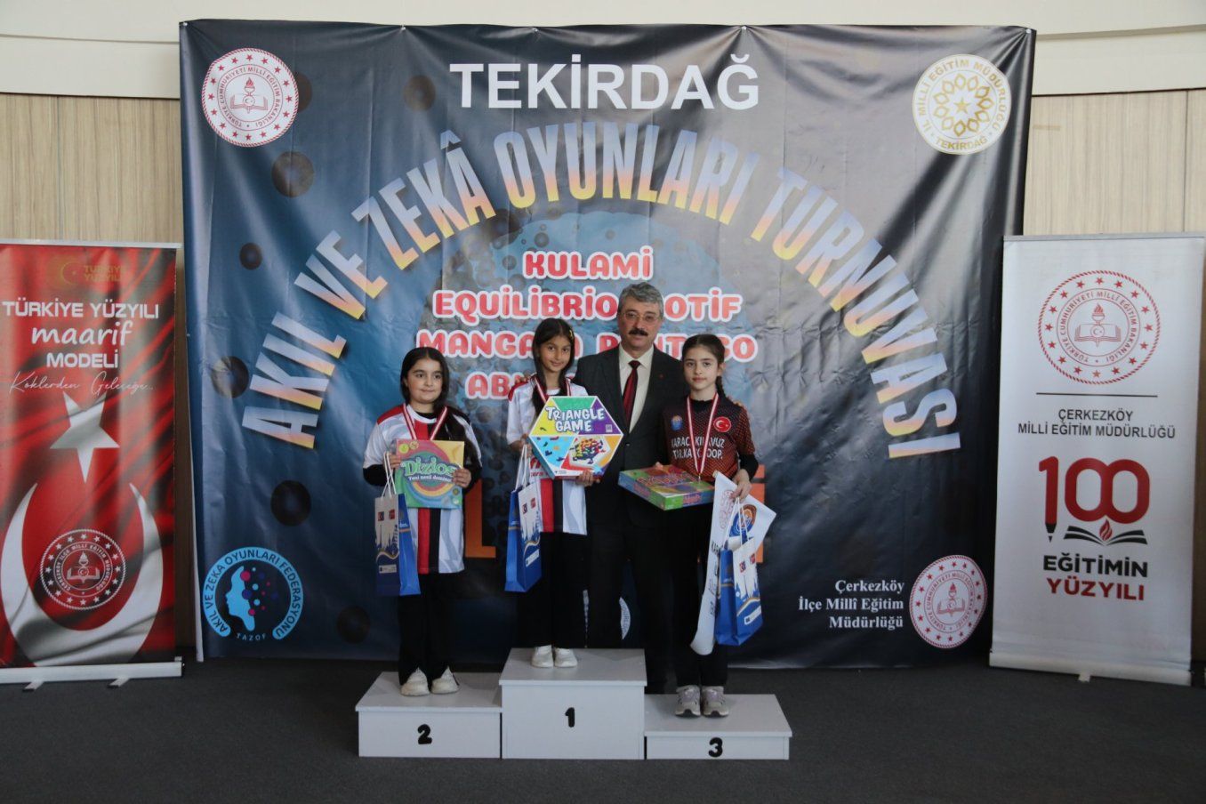Tekirdağ Akıl ve Zekâ Oyunları İl Finali Çerkezköy’de yapıldı