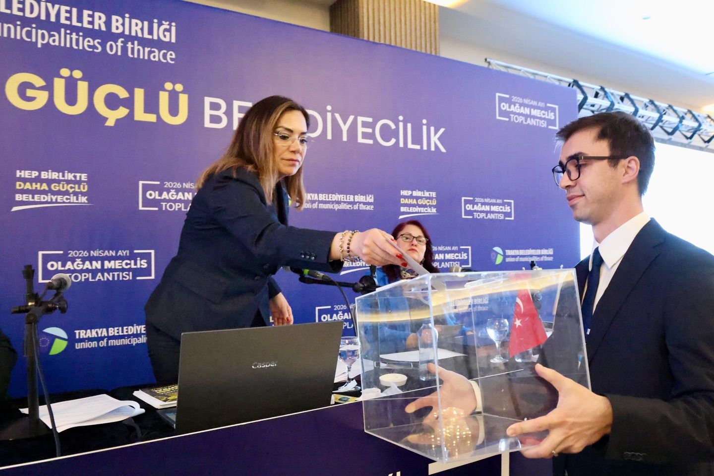 Başkan Yüceer, yeniden Trakya Belediyeler Birliği Başkanı